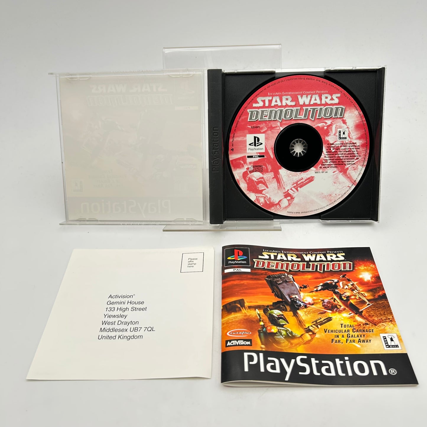 STAR WARS DEMOLITION - PLAYSTATION 1