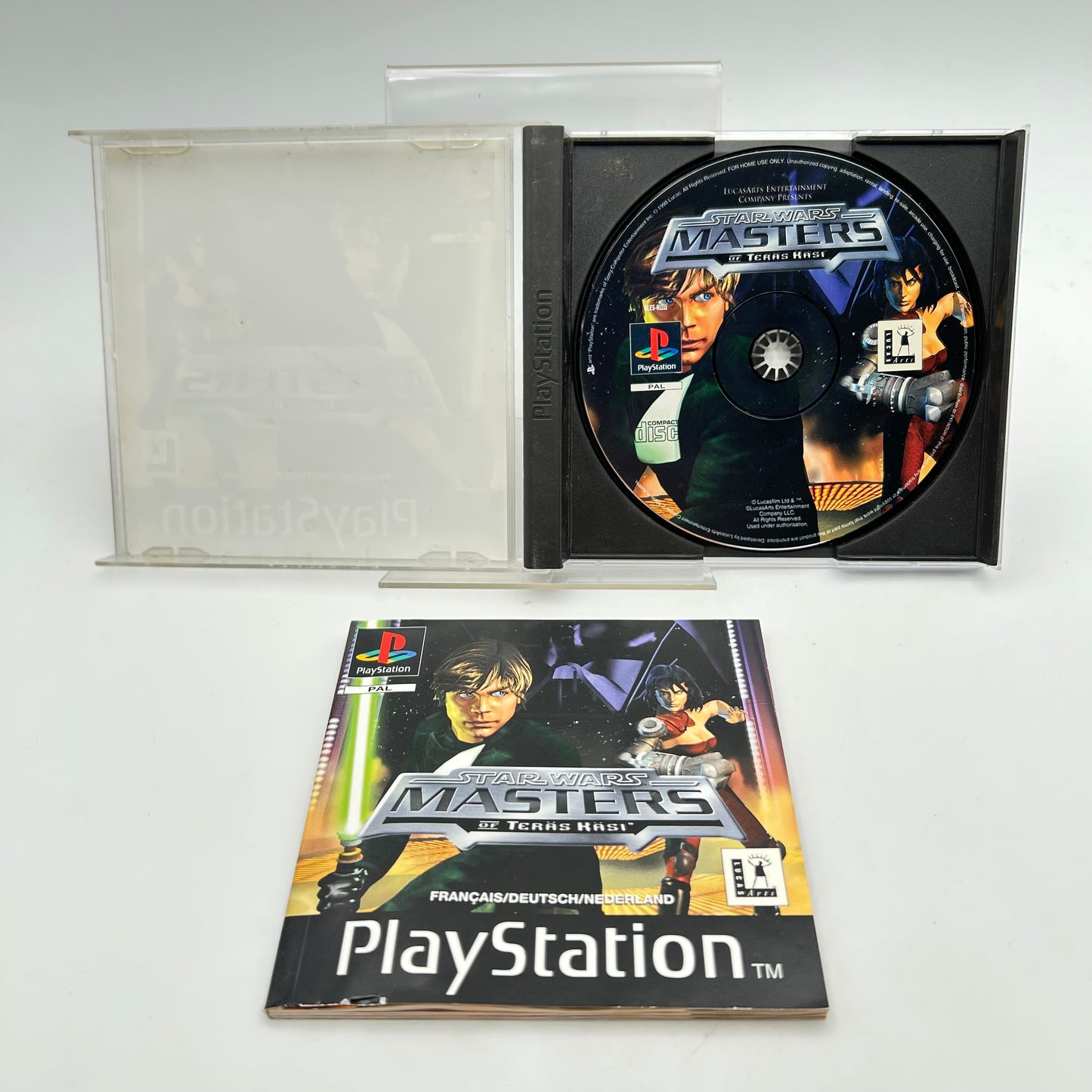 STAR WARS MASTERS OF TERÄS KÄSI - PLAYSTATION 1