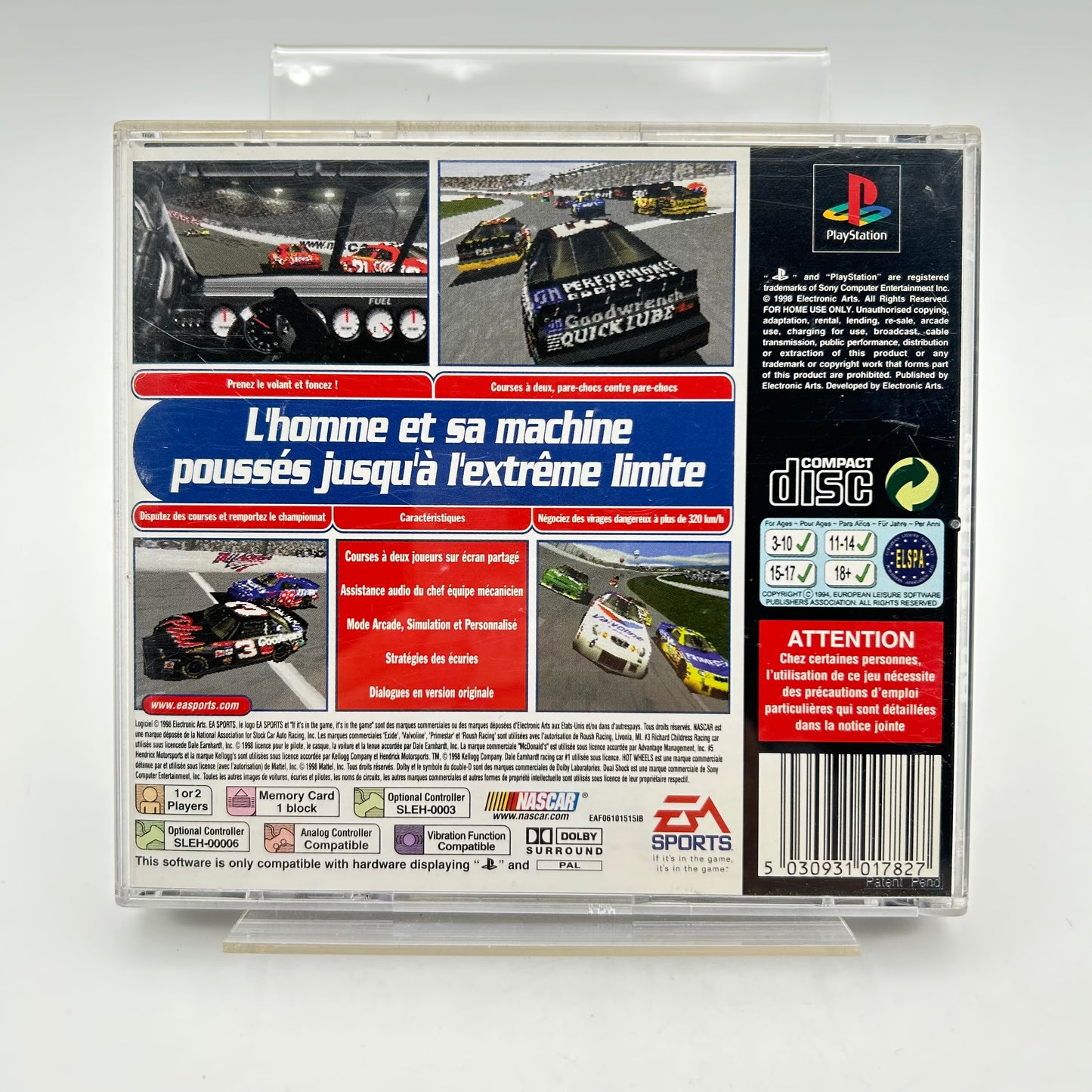 NASCAR 99 - PLAYSTATION 1