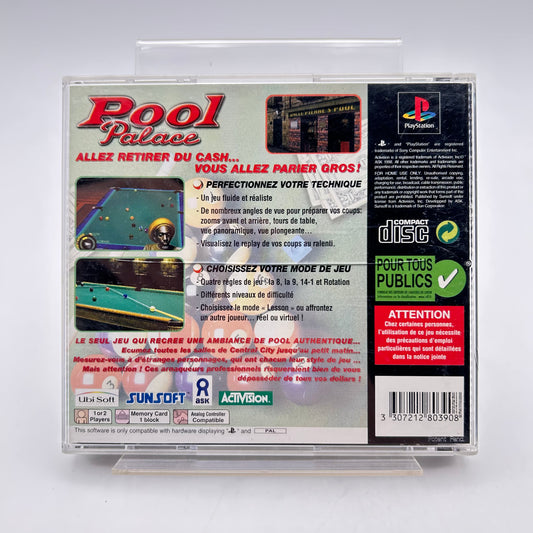 POOL PALACE - PLAYSTATION 1