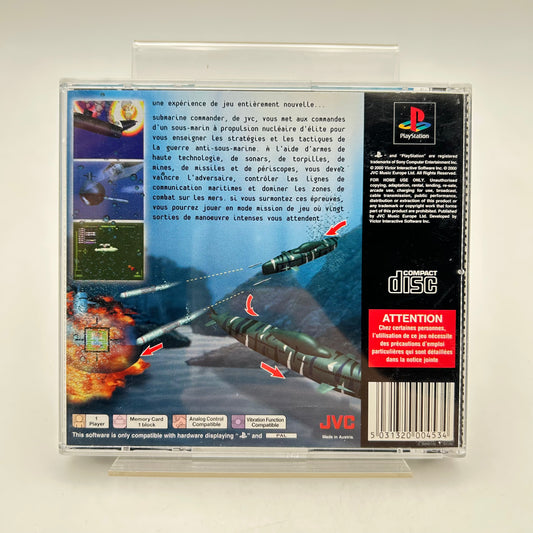 SUBMARINE COMMANDER - PLAYSTATION 1