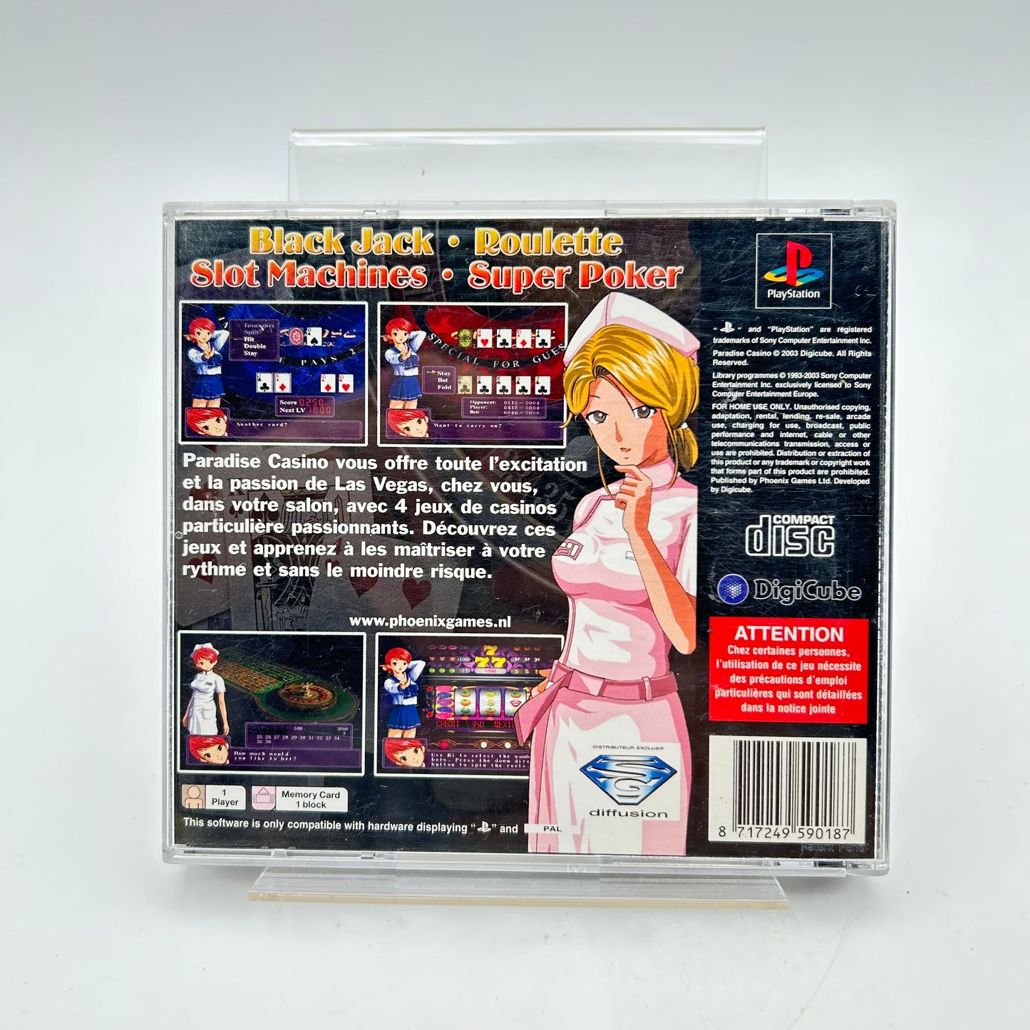 PARADISE CASINO - PLAYSTATION 1