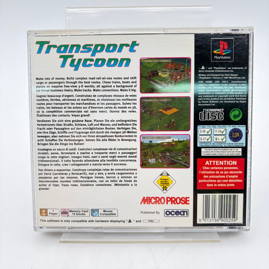TRANSPORT TYCOON - PLAYSTATION 1