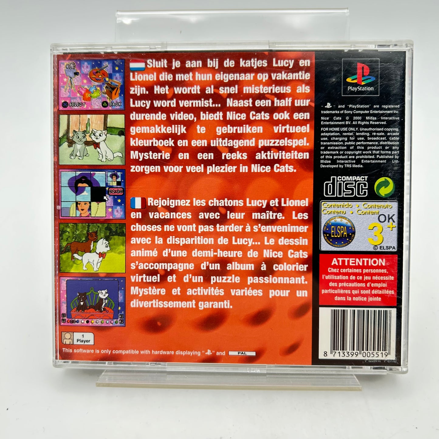 NICE CATS - PLAYSTATION 1
