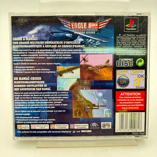 EAGLE ONE: HARRIER ATTACK - PLAYSTATION 1