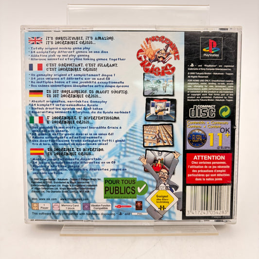 INCREDIBLE CRISIS - PLAYSTATION 1
