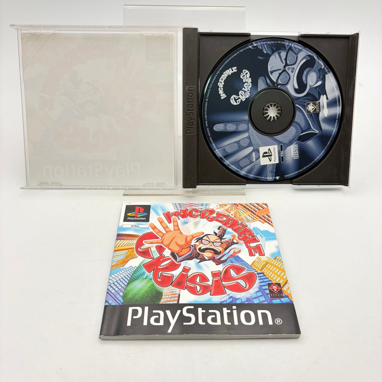 INCREDIBLE CRISIS - PLAYSTATION 1