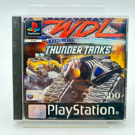 WORLD DESTRUCTION LEAGUE: THUNDER TANKS - PLAYSTATION 1