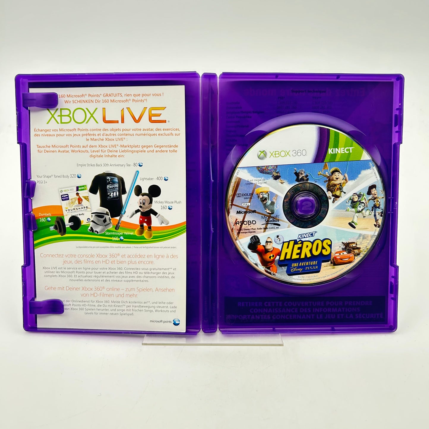 HÉROS UNE AVENTURE DISNEY PIXAR - XBOX 360