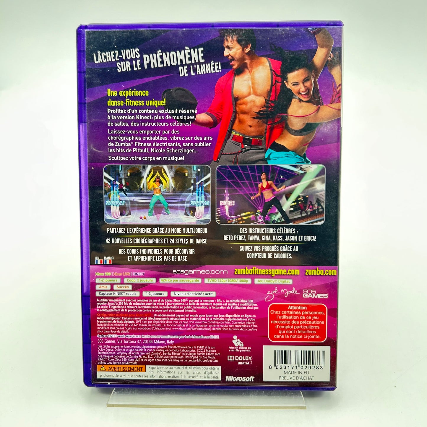 ZUMBA FITNESS RUSH - XBOX 360