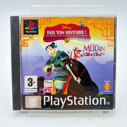 DISNEY FAIS TON HISTOIRE : MULAN - PLAYSTATION 1