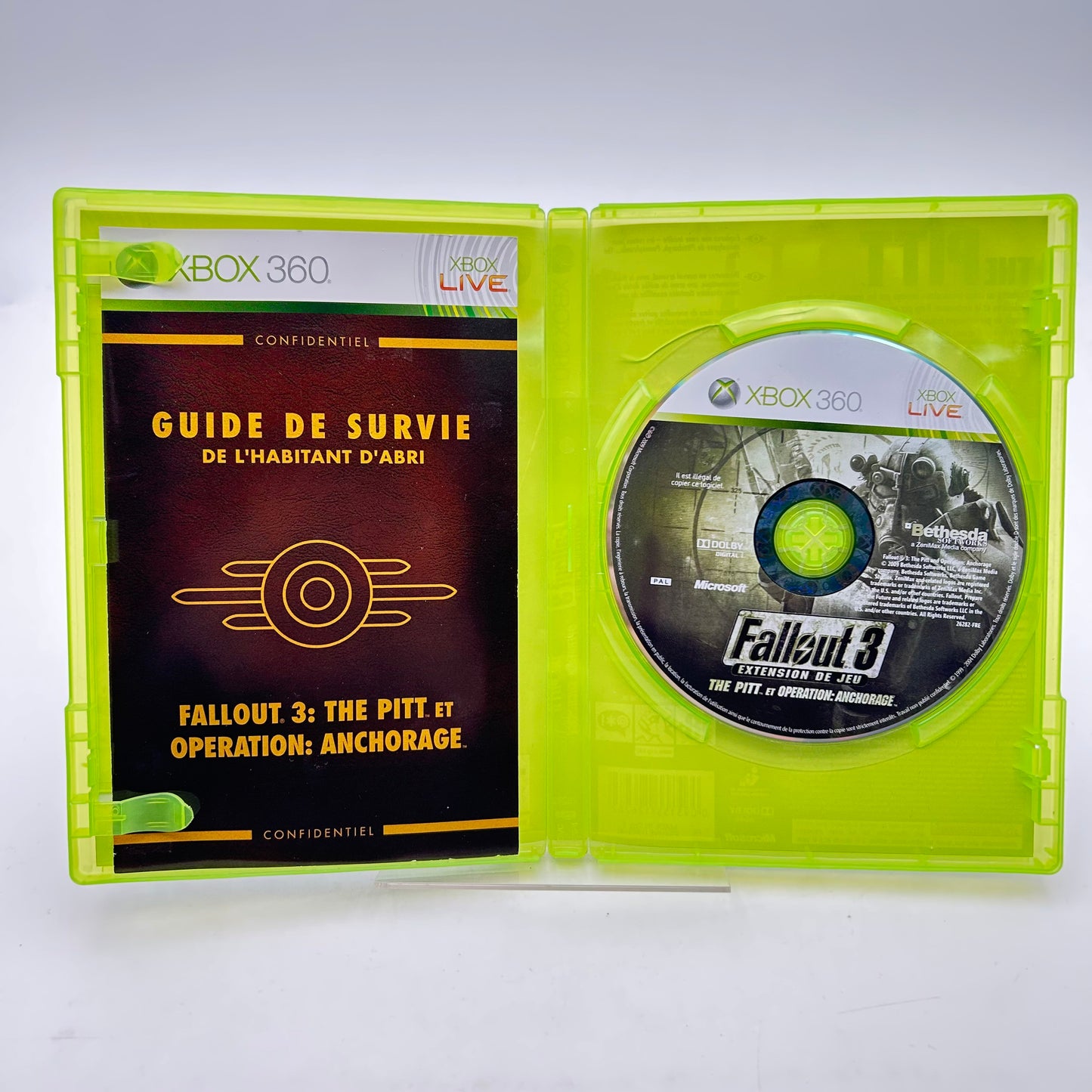 FALLOUT 3 THE PITT OPERATION ANCHORAGE - XBOX 360