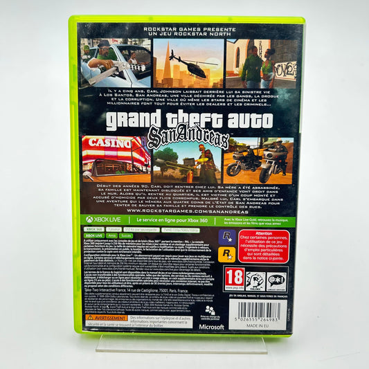 GRAND THEFT AUTO SAN ANDREAS - XBOX 360
