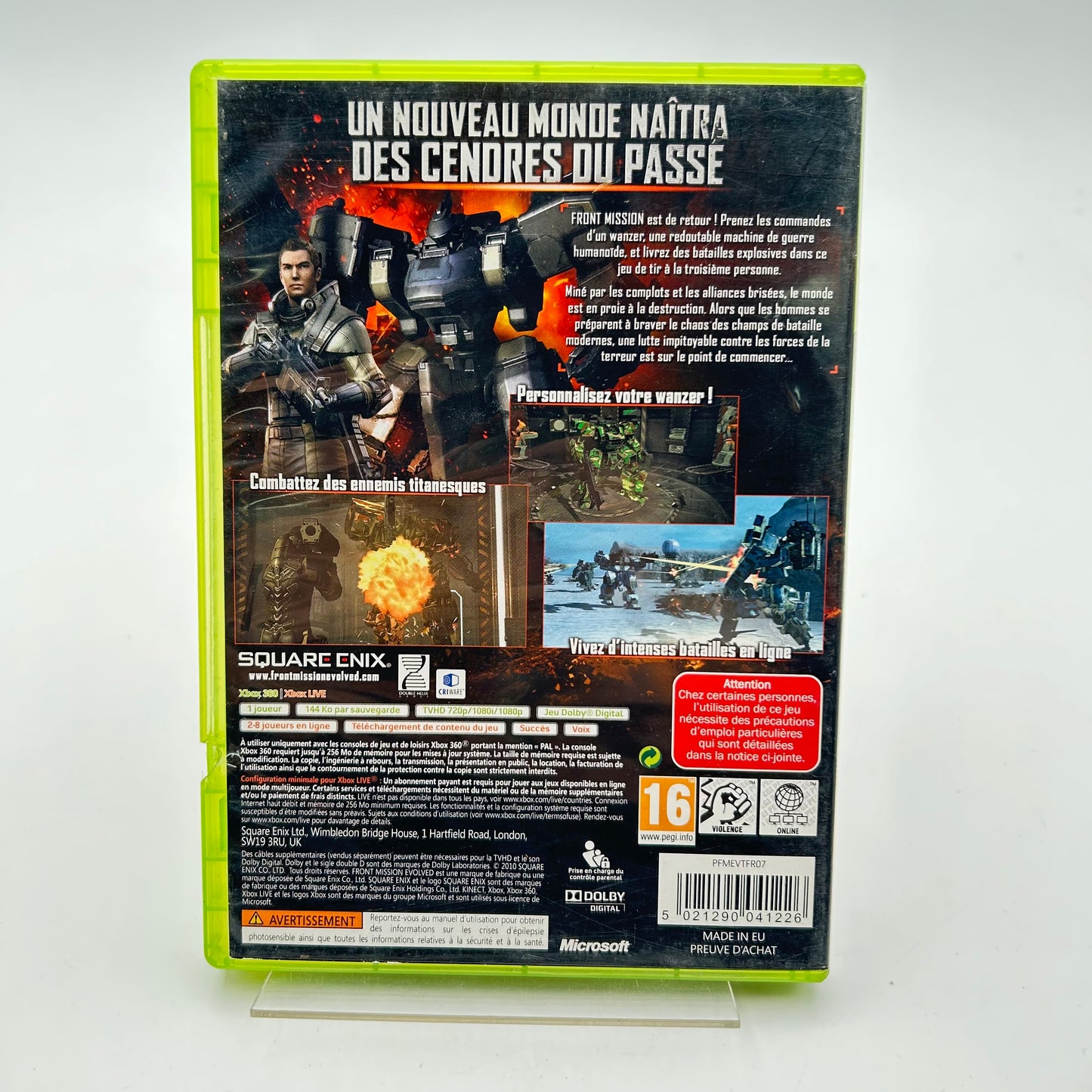 FRONT MISSION EVOLVED - XBOX 360