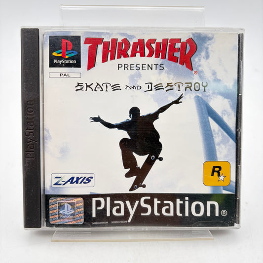 THRASHER: SKATE AND DESTROY - PLAYSTATION 1