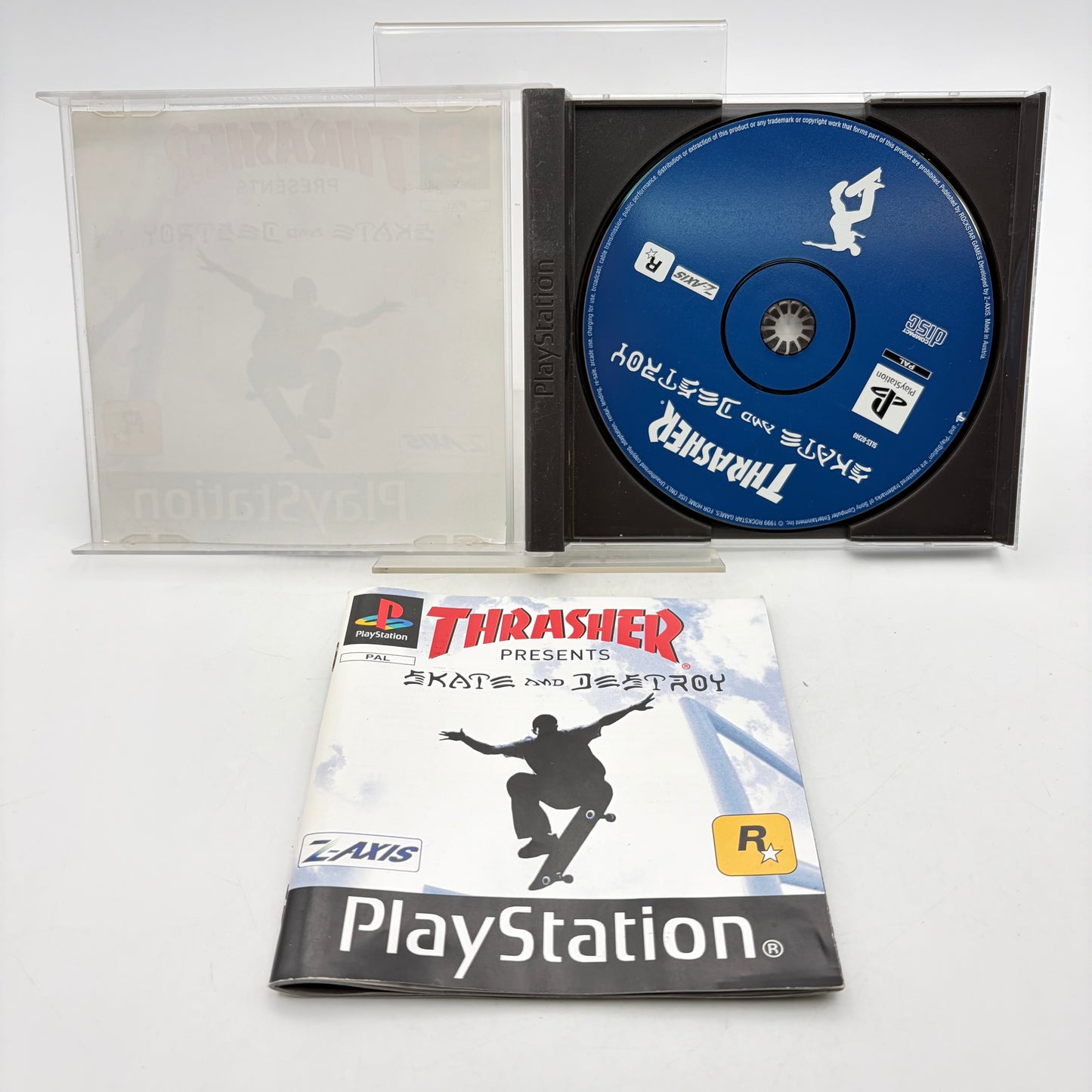 THRASHER: SKATE AND DESTROY - PLAYSTATION 1