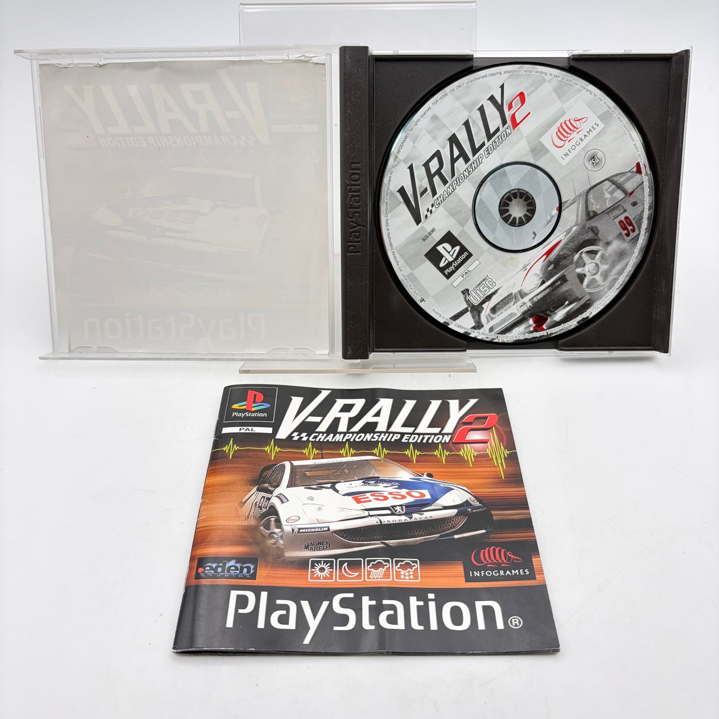 V-RALLY 2 - PLAYSTATION 1
