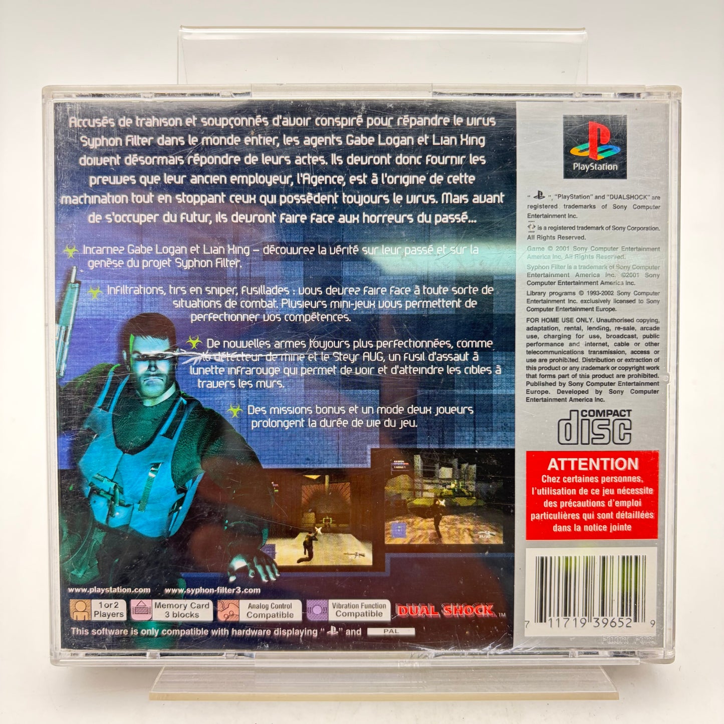 SYPHON FILTER 3 - PLAYSTATION 1