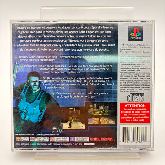 SYPHON FILTER 3 - PLAYSTATION 1