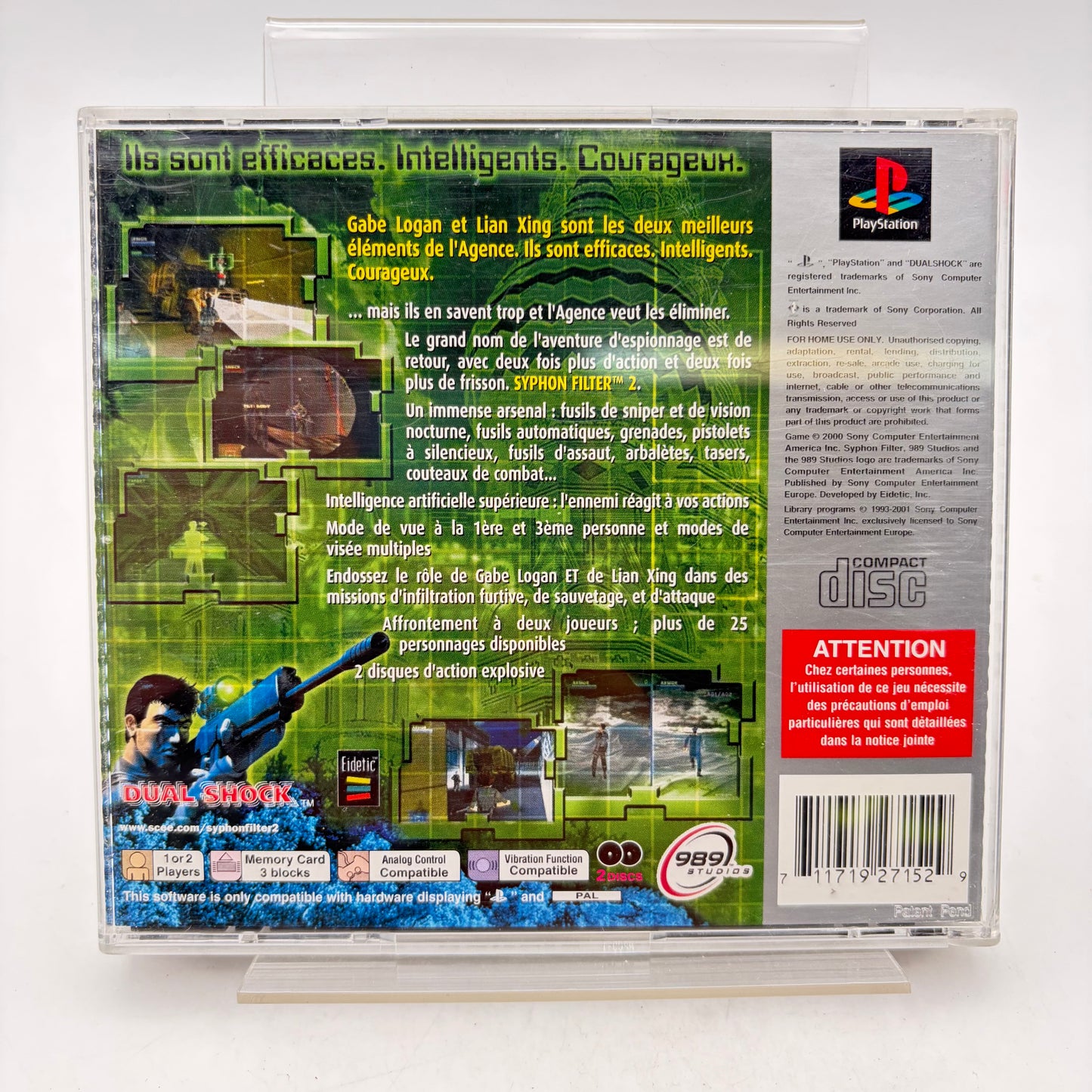 SYPHON FILTER 2 - PLAYSTATION 1