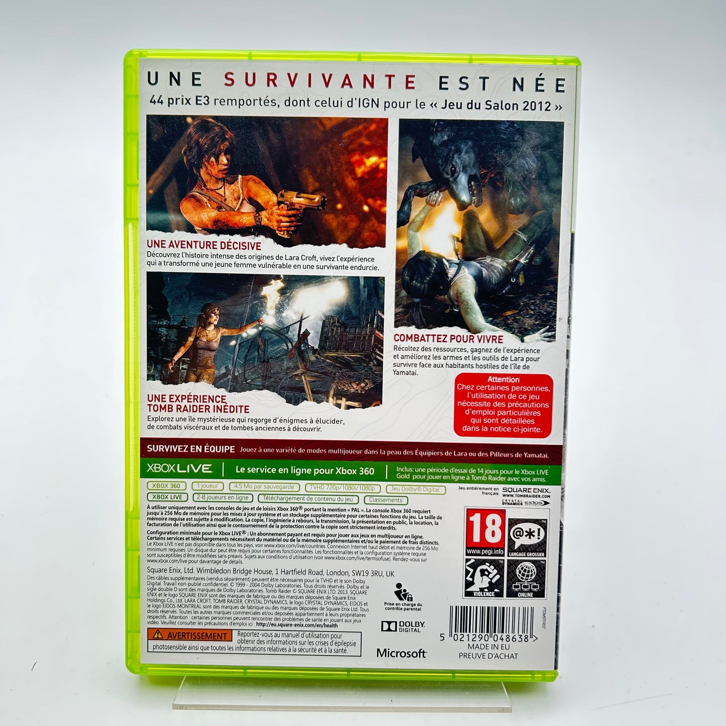 TOMB RAIDER - XBOX 360