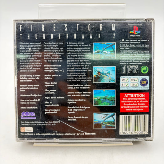 FIRESTORM THUNDERHAWK 2 - PLAYSTATION 1