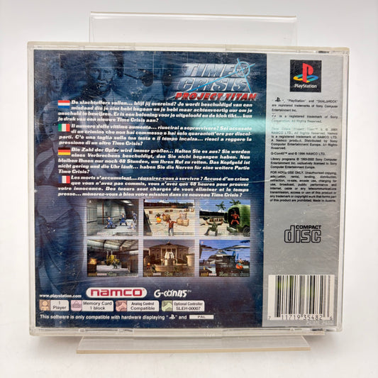 TIME CRISIS: PROJECT TITAN - PLAYSTATION 1