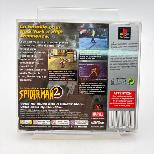 SPIDER-MAN 2: ENTER ELECTRO - PLAYSTATION 1