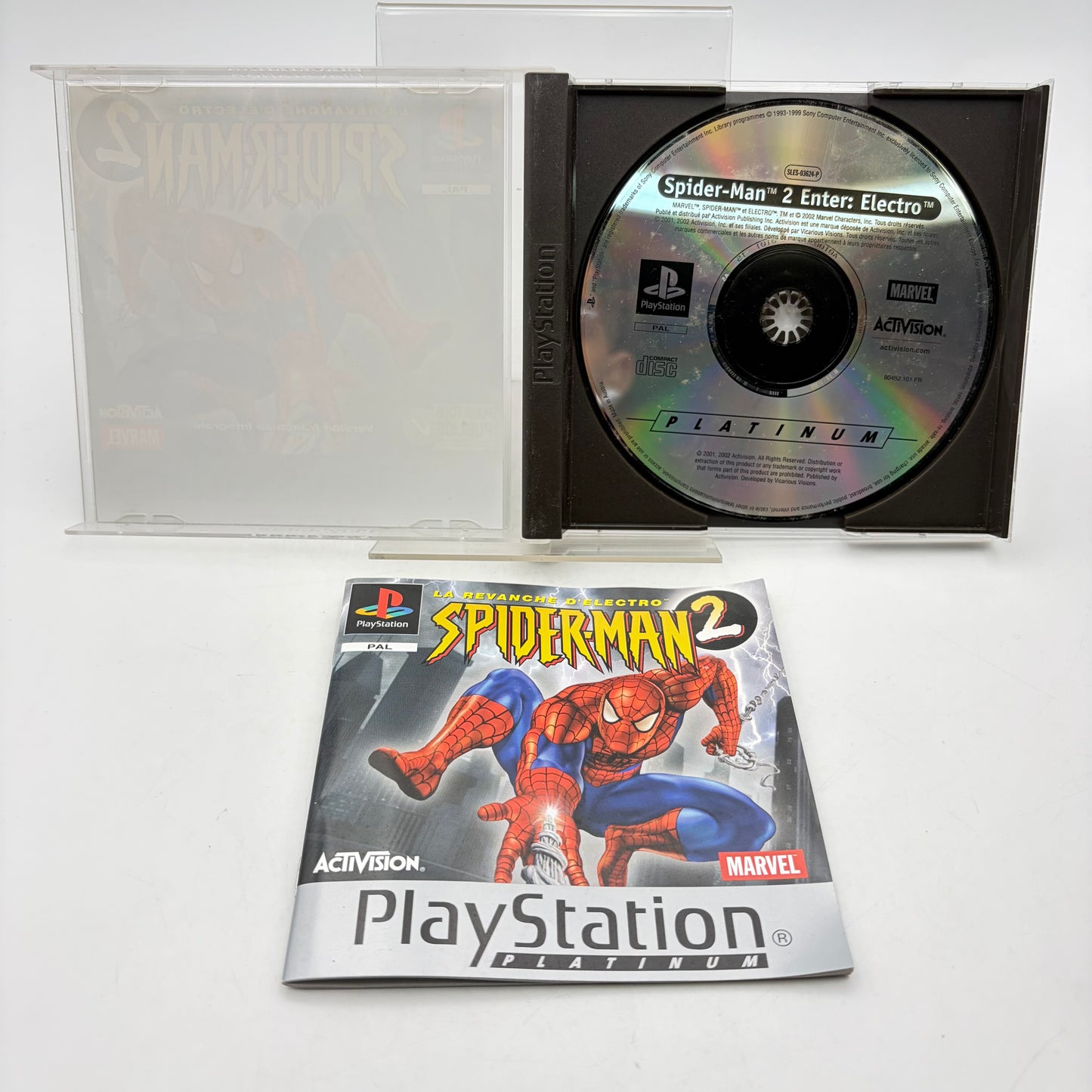 SPIDER-MAN 2: ENTER ELECTRO - PLAYSTATION 1