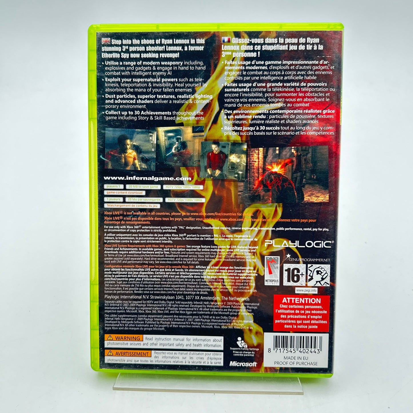 INFERNAL - XBOX 360