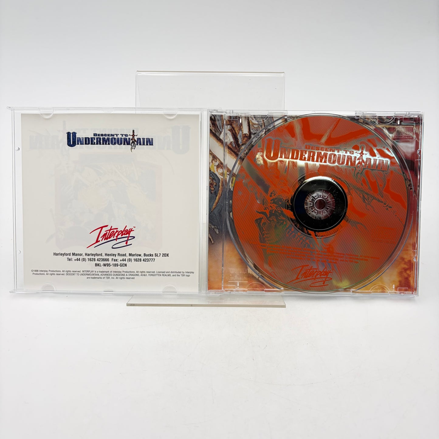 DESCENT TO UNDERMOUNTAIN - PC BIG BOX
