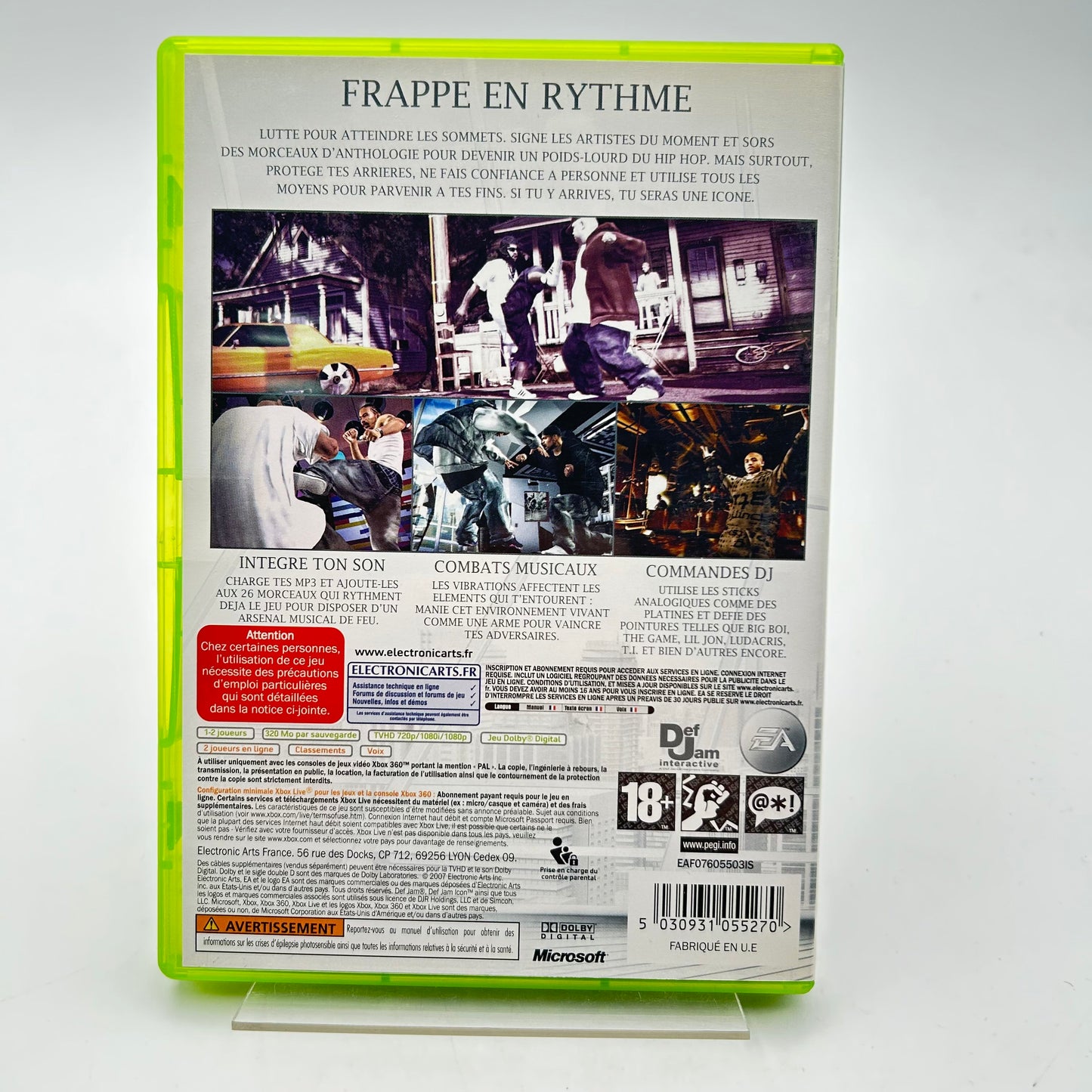DEF JAM ICON - XBOX 360