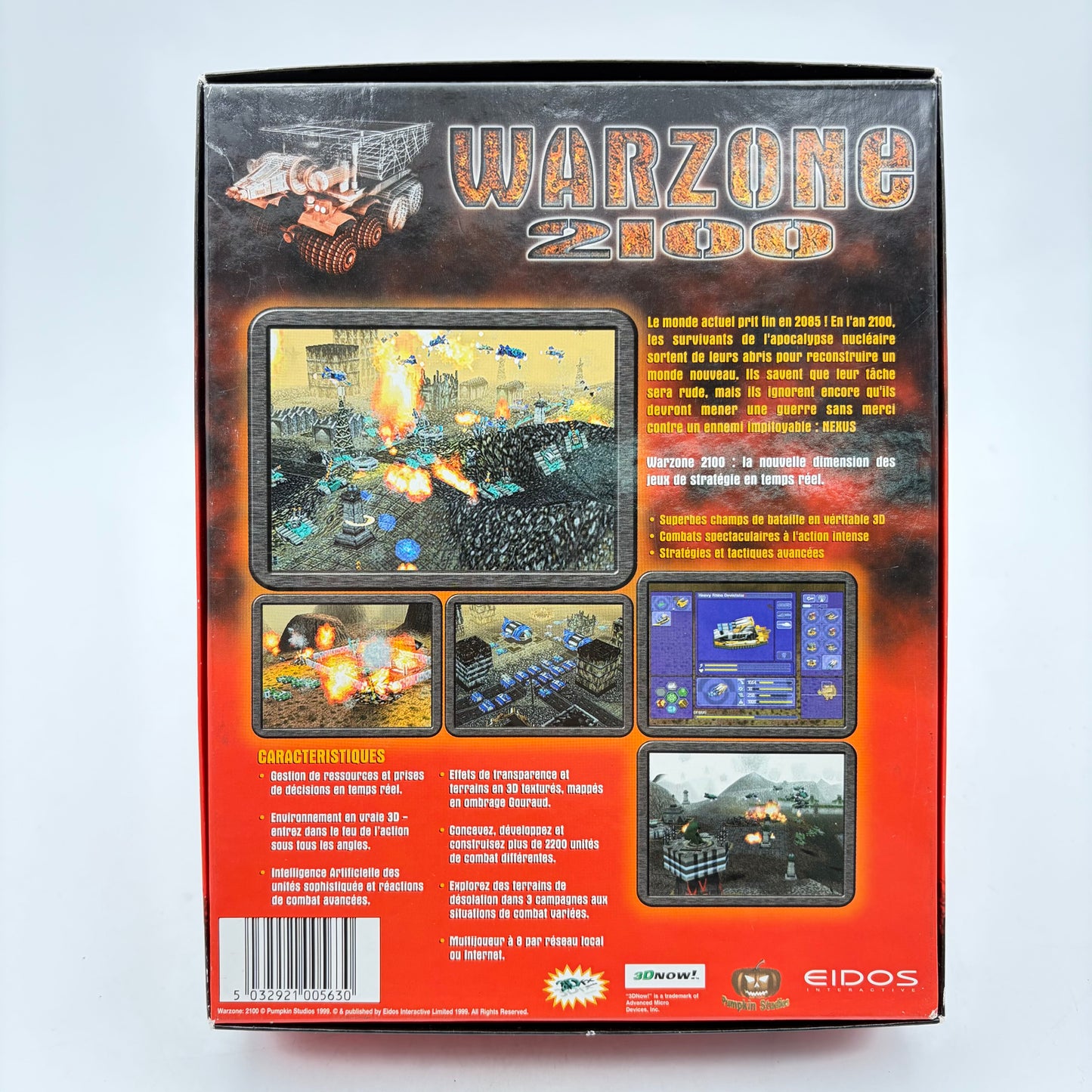 WARZONE 2100 - PC BIG BOX