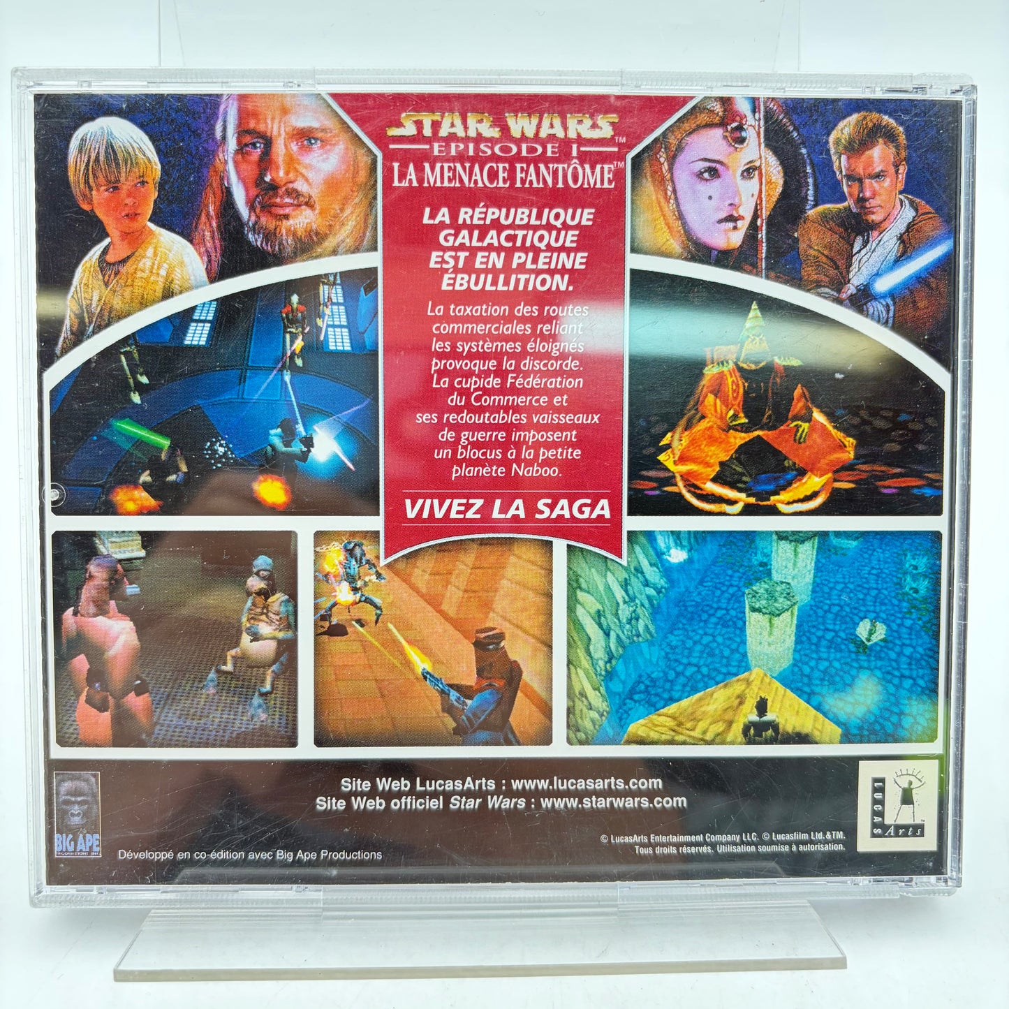 STAR WARS LA MENACE FANTÔME - PC BIG BOX