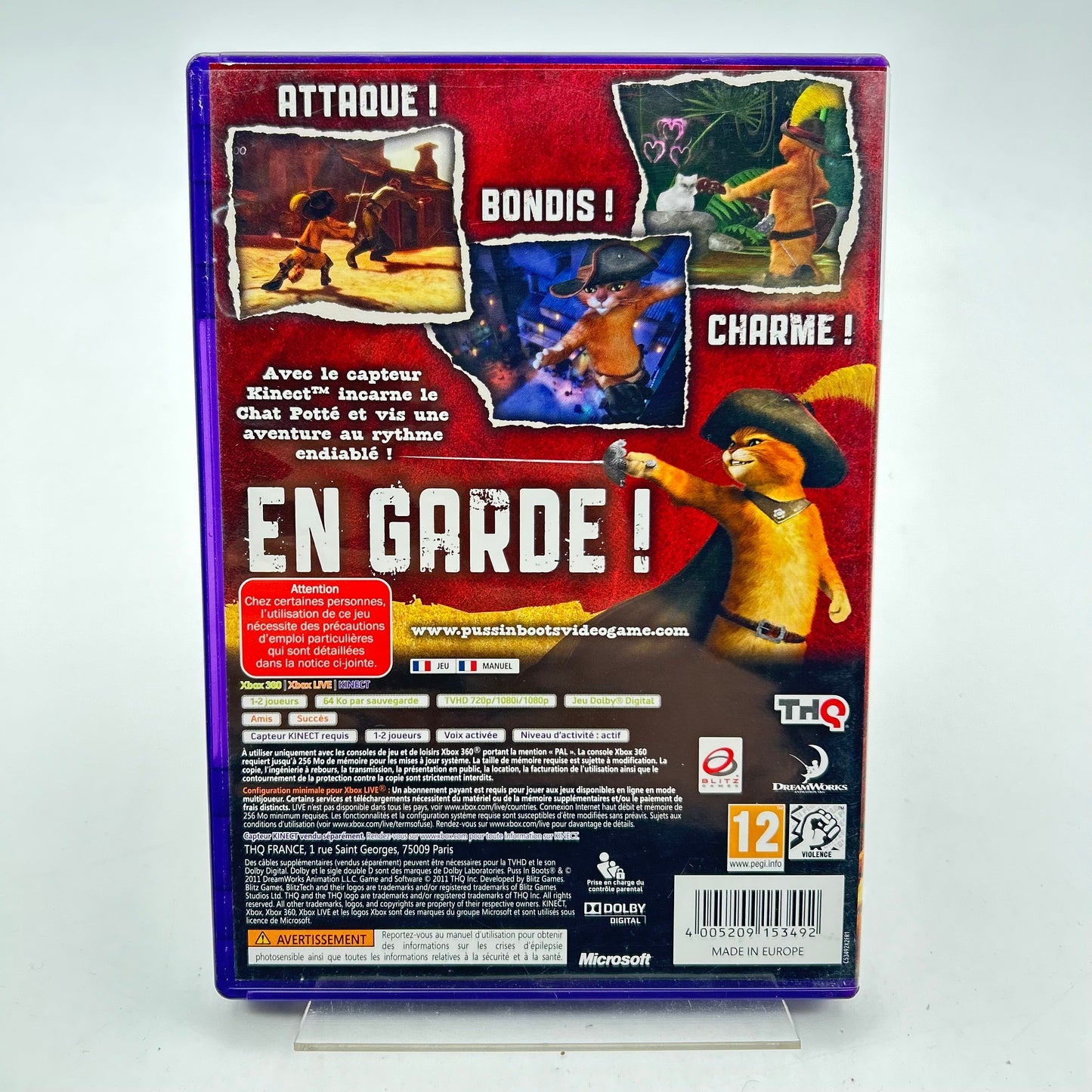 LE CHAT POTTE - XBOX 360