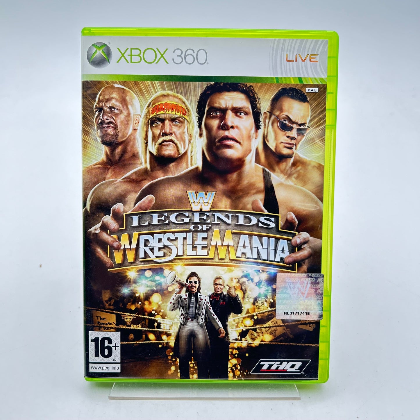 WWE LEGENDS OF WRESTLEMANIA - XBOX 360