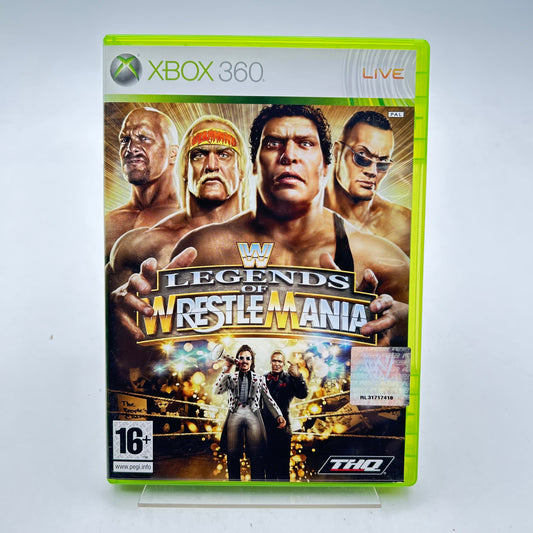 WWE LEGENDS OF WRESTLEMANIA - XBOX 360