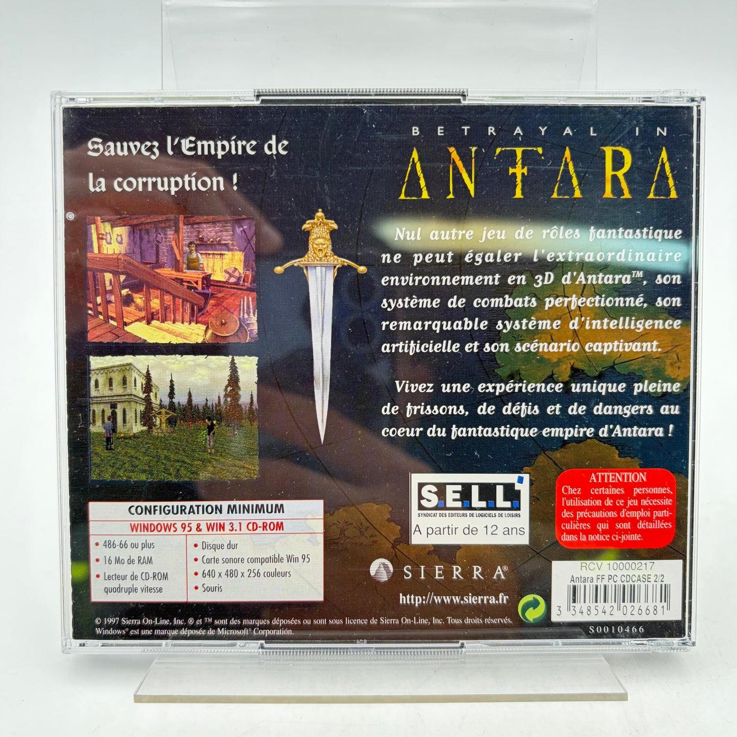 BETRAYAL IN ANTARA - PC BIG BOX