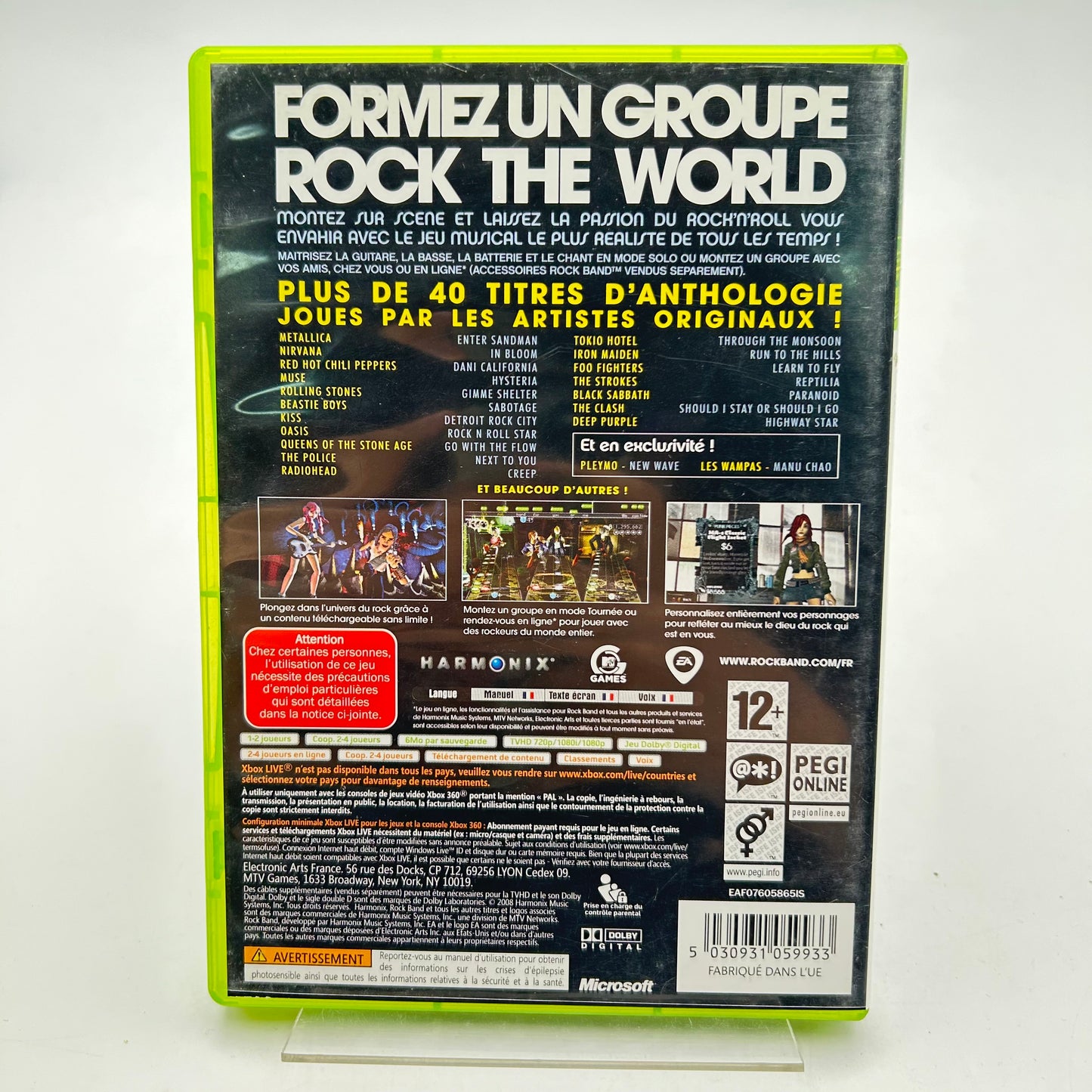 ROCK BAND - XBOX 360