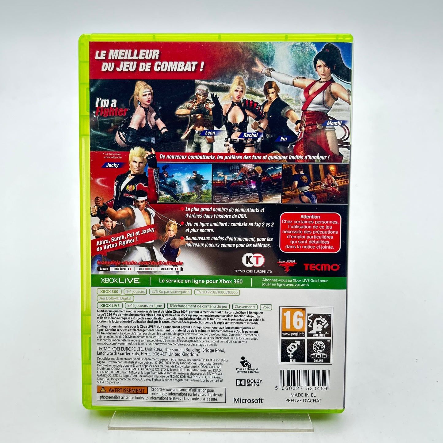 DEAD OR ALIVE 5 ULTIMATE - XBOX 360