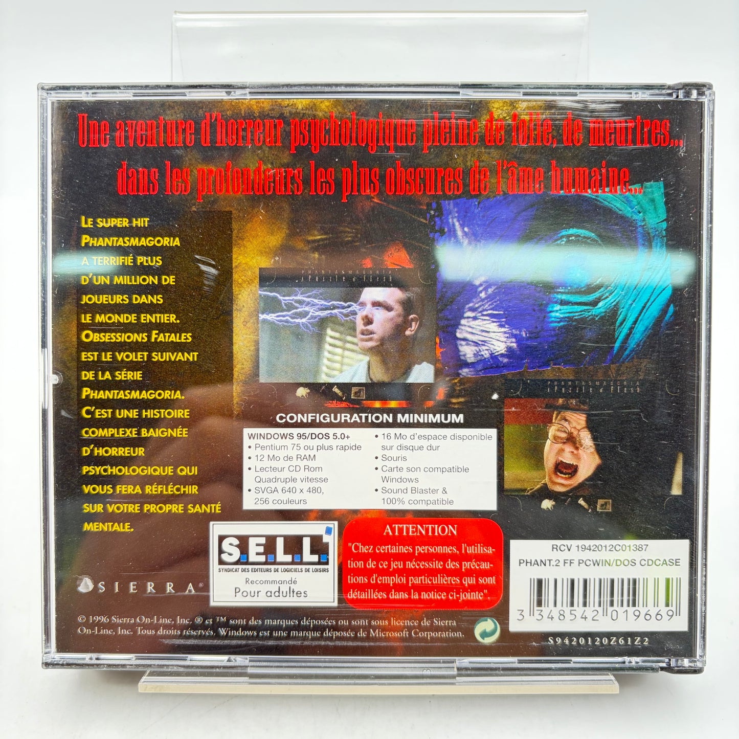 PHANTASMAGORIA: OBSESSIONS FATALES - PC BIG BOX