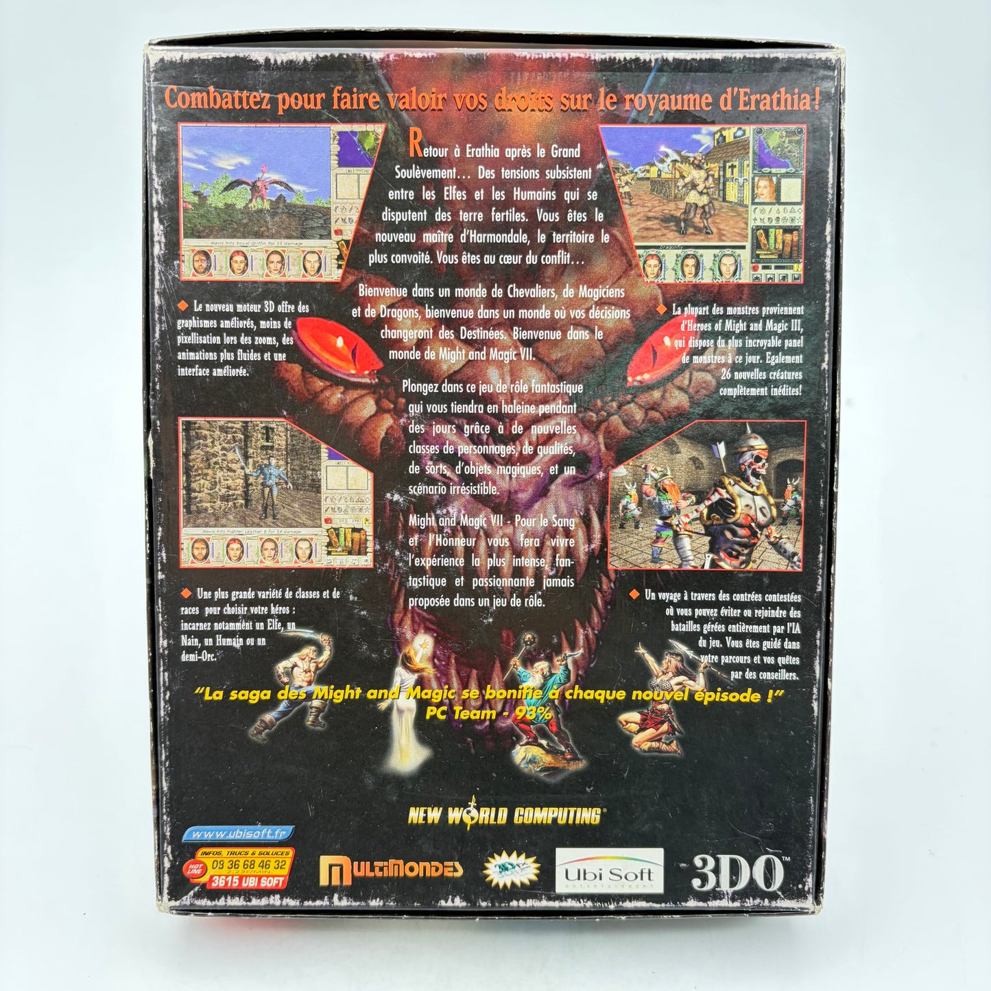 MIGHT AND MAGIC: FOR BLOOD AND HONOR - PC BIG BOX