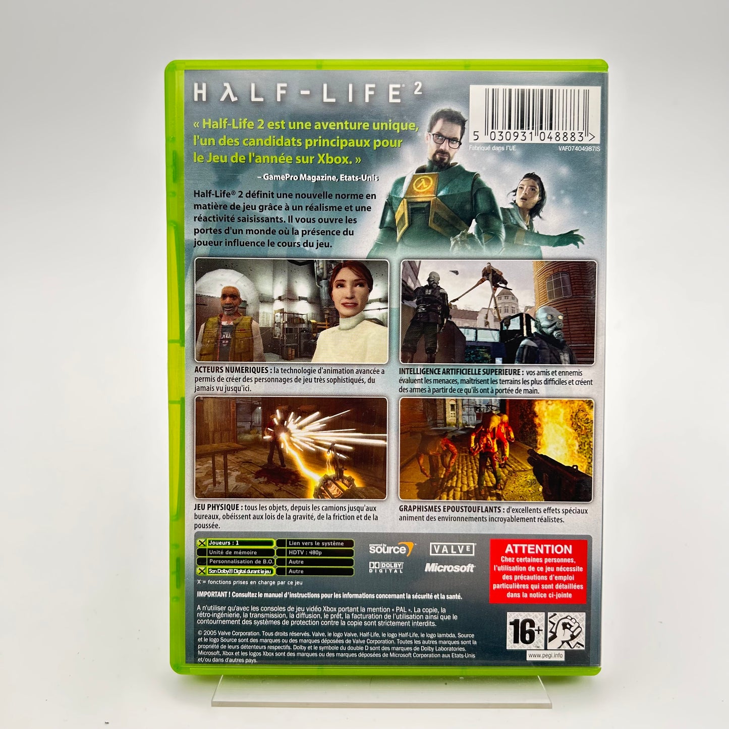 HALF LIFE 2 - XBOX