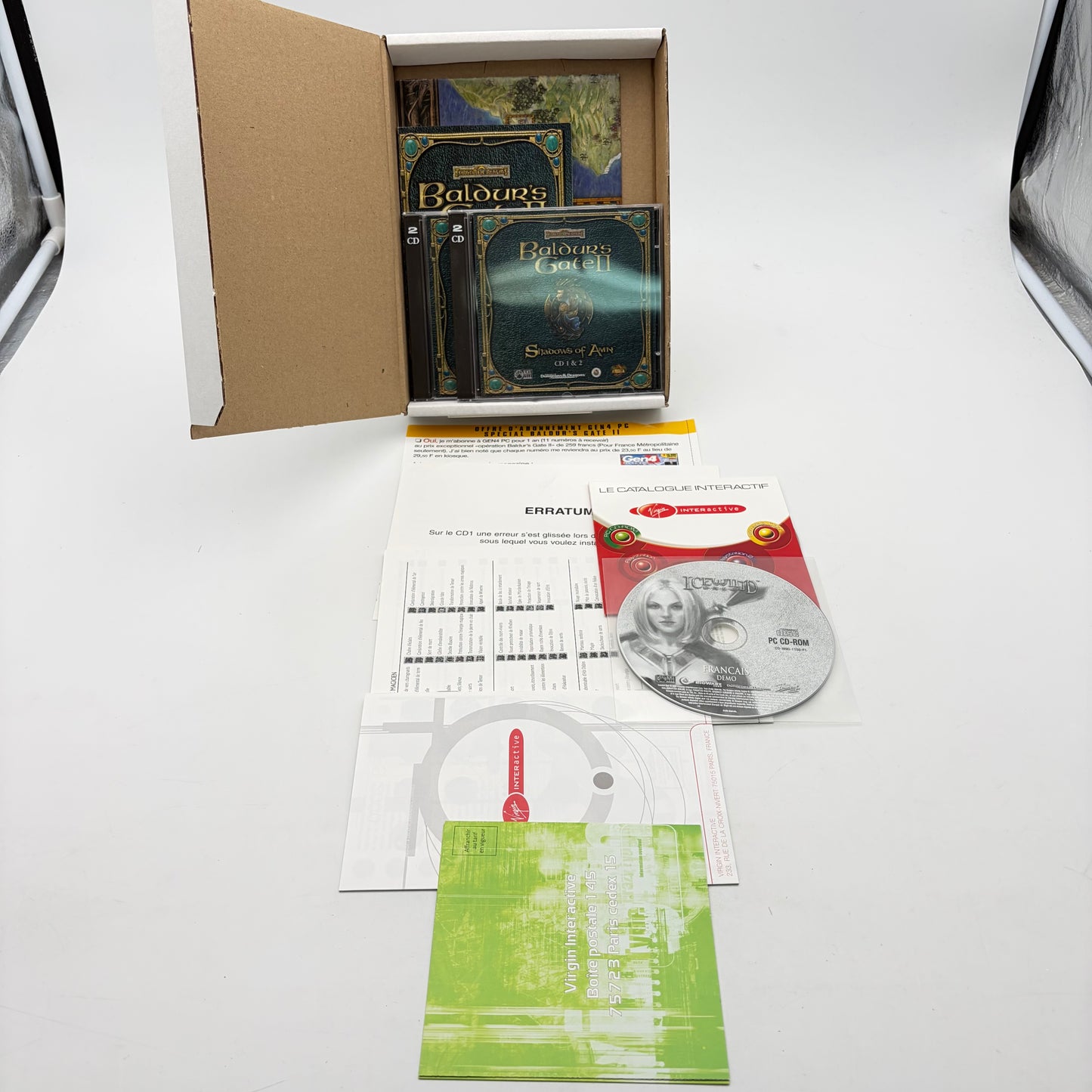 BALDUR'S GATE SHADOW OF AMN - PC BIG BOX