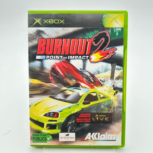 BURNOUT 2 POINT OF IMPACT - XBOX