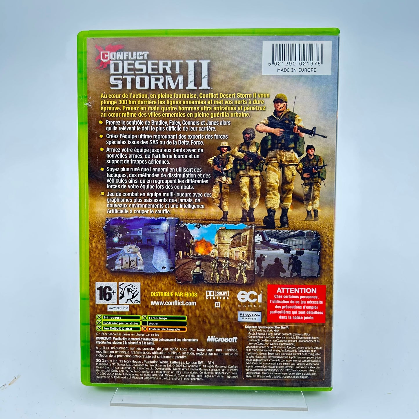 CONFLICT DESERT STORM II - XBOX