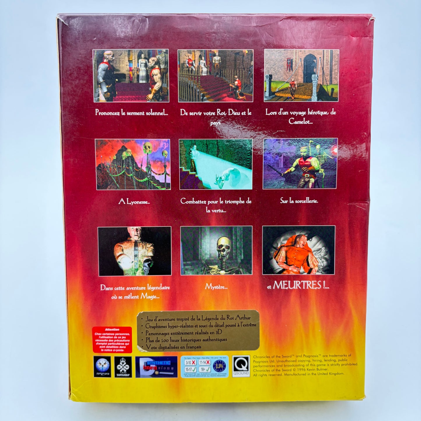 CHRONICLES OF THE SWORD - PC BIG BOX