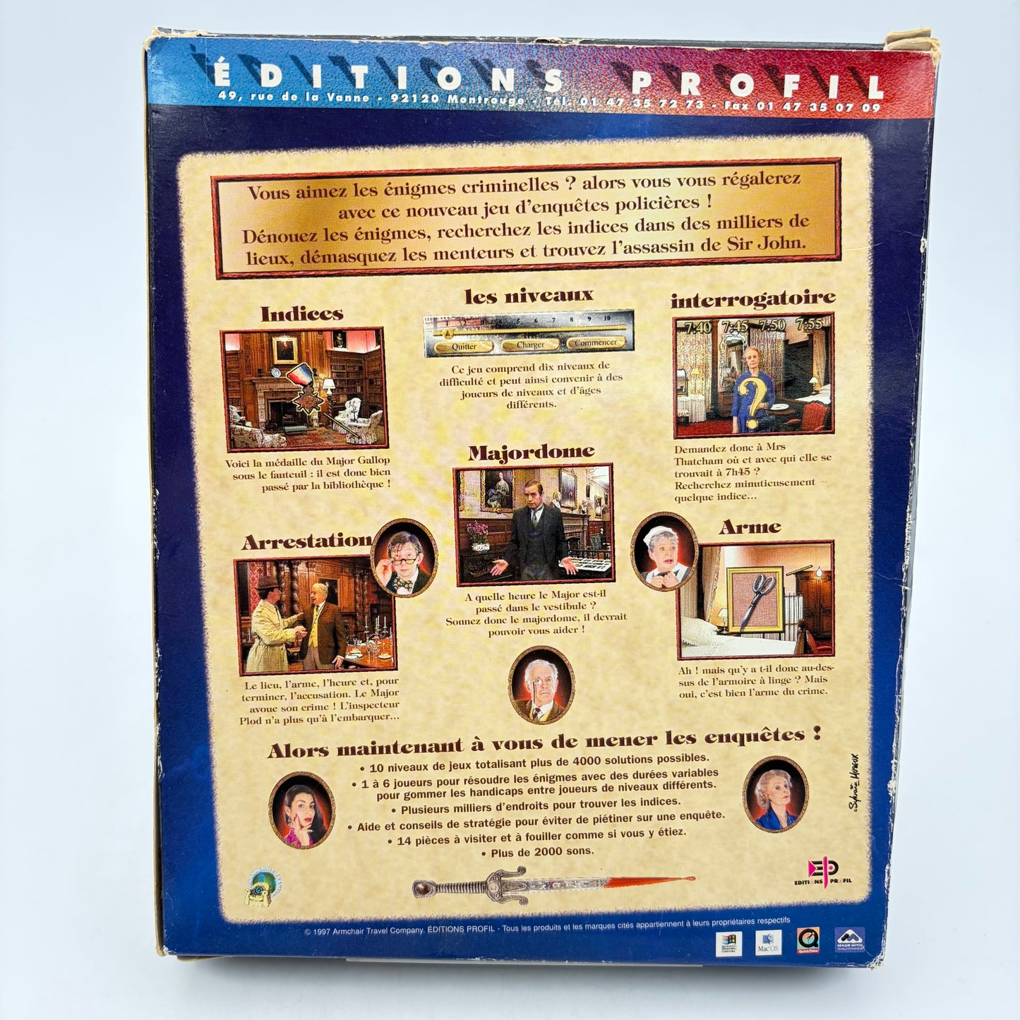 MEURTRE AU MANOIR - PC BIG BOX