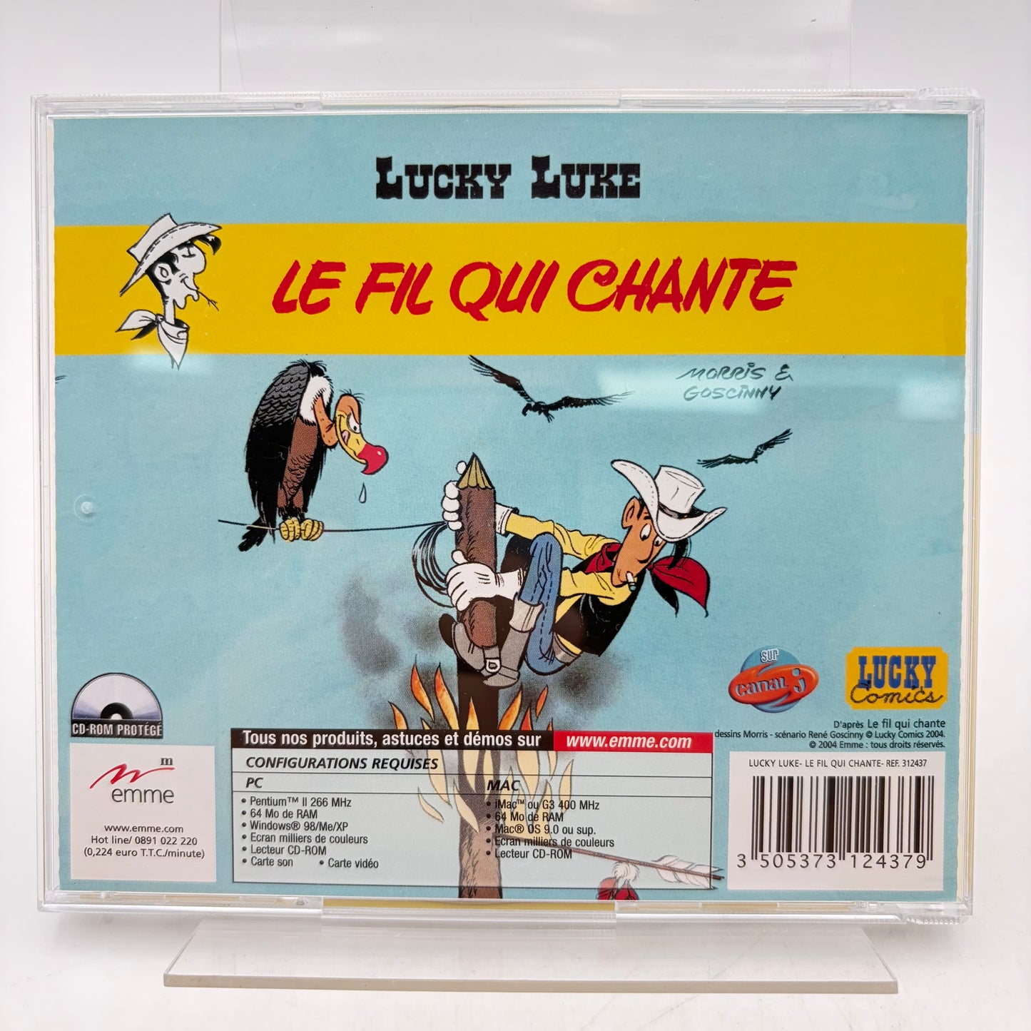 LUCKY LUKE LE FIL QUI CHANTE - PC BIG BOX