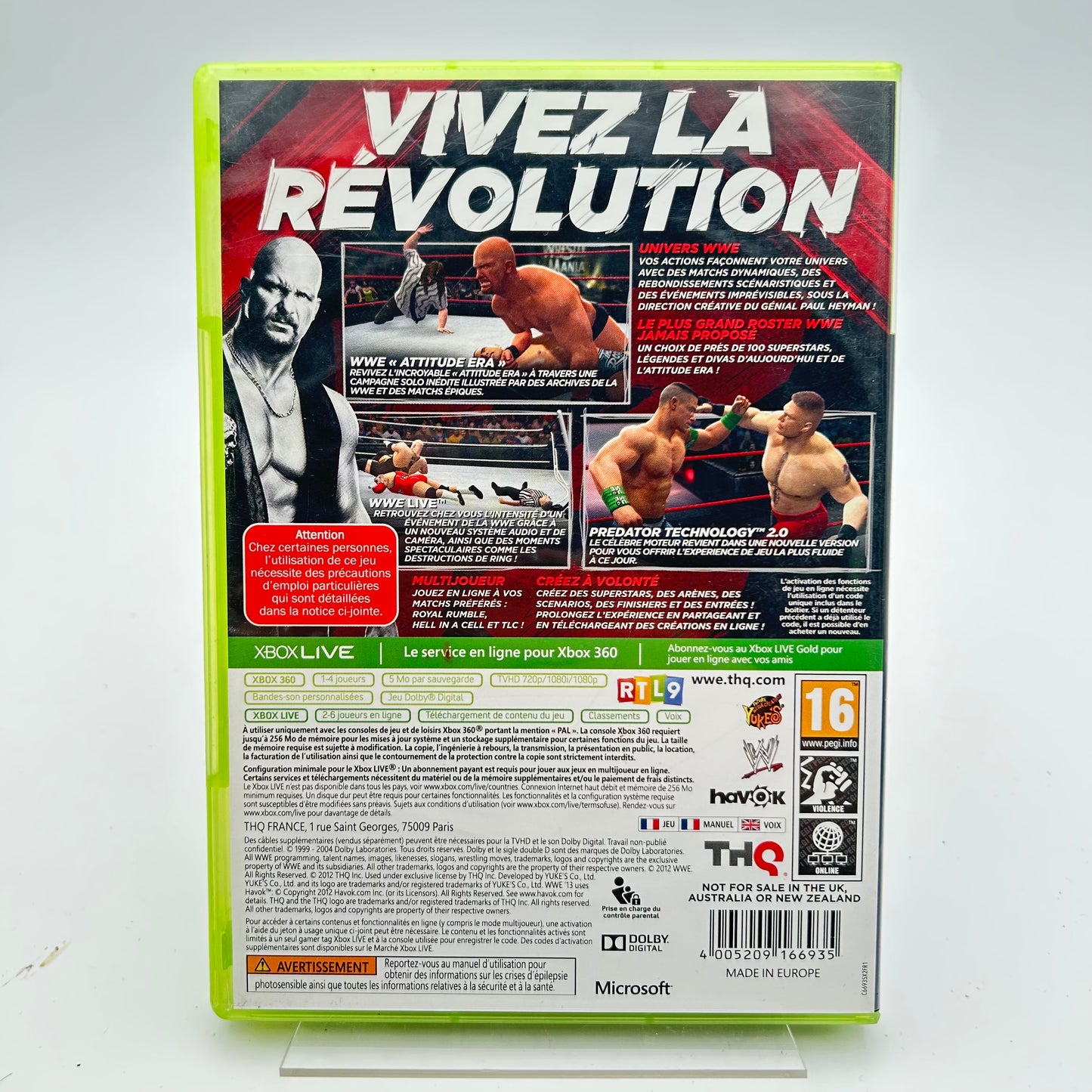 WWE 13 - XBOX 360
